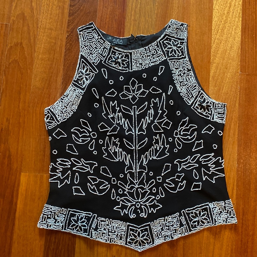 JK Ara ladies beaded evening top!